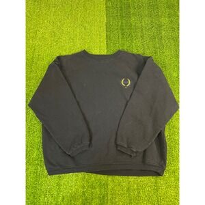 Vintage BUM Gym Equipment Crewneck Sweatshirt Mens Blue Embroidered Logo XL